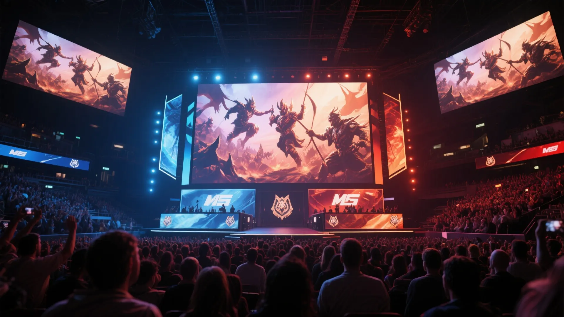 英雄联盟全球总决赛现场