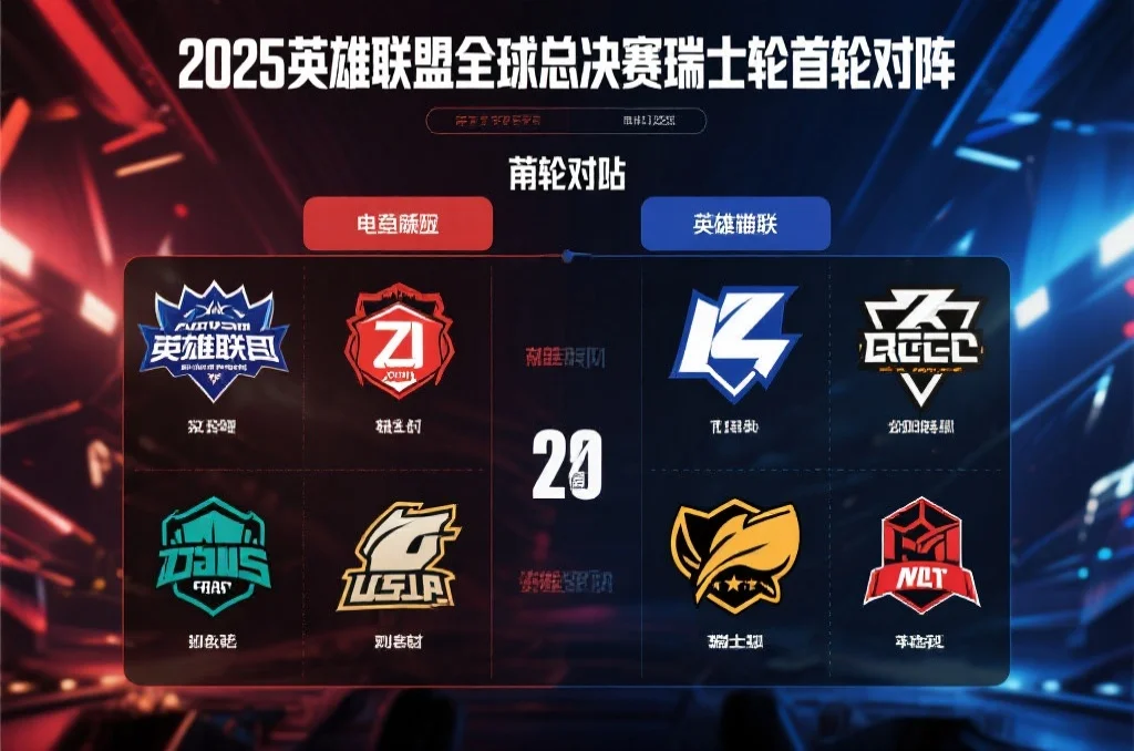 2025英雄联盟全球总决赛瑞士轮首轮对阵一览