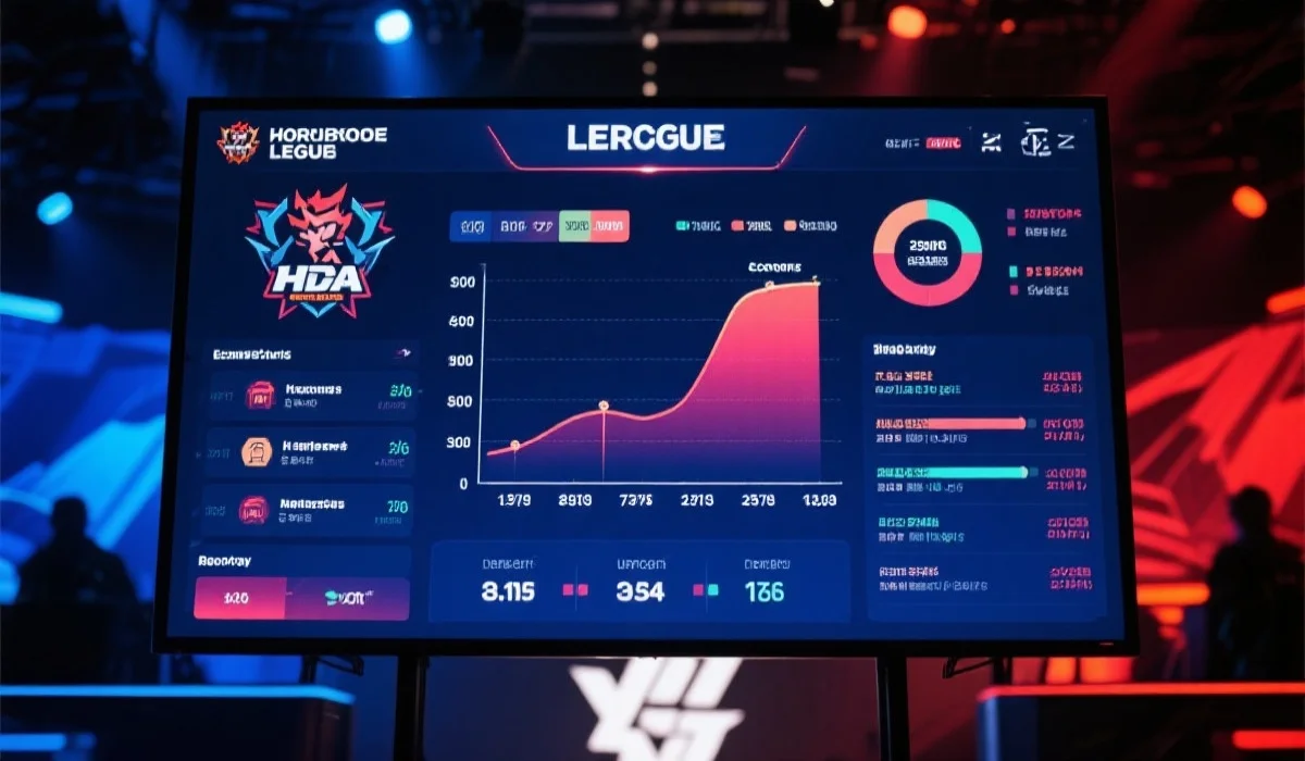 英雄联盟比赛数据统计图表，展示CFO的经济和视野优势